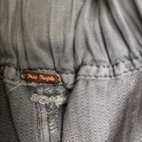 Free People Gray Tahiti Cargo Pants - Picture 2 of 7